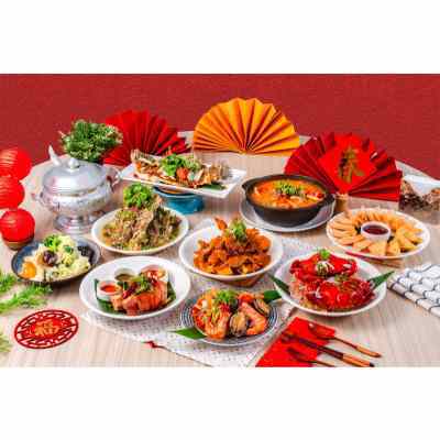 【晶湯匙】大滿足團圓餐 (適合6-8人) (年菜外帶預購) (圖示僅供參考，不含圖示器皿)