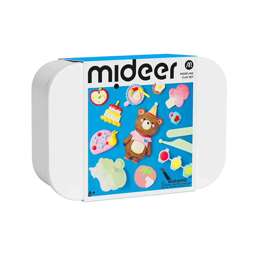 MiDeer 彩繪石塑黏土DIY套組(10色)
