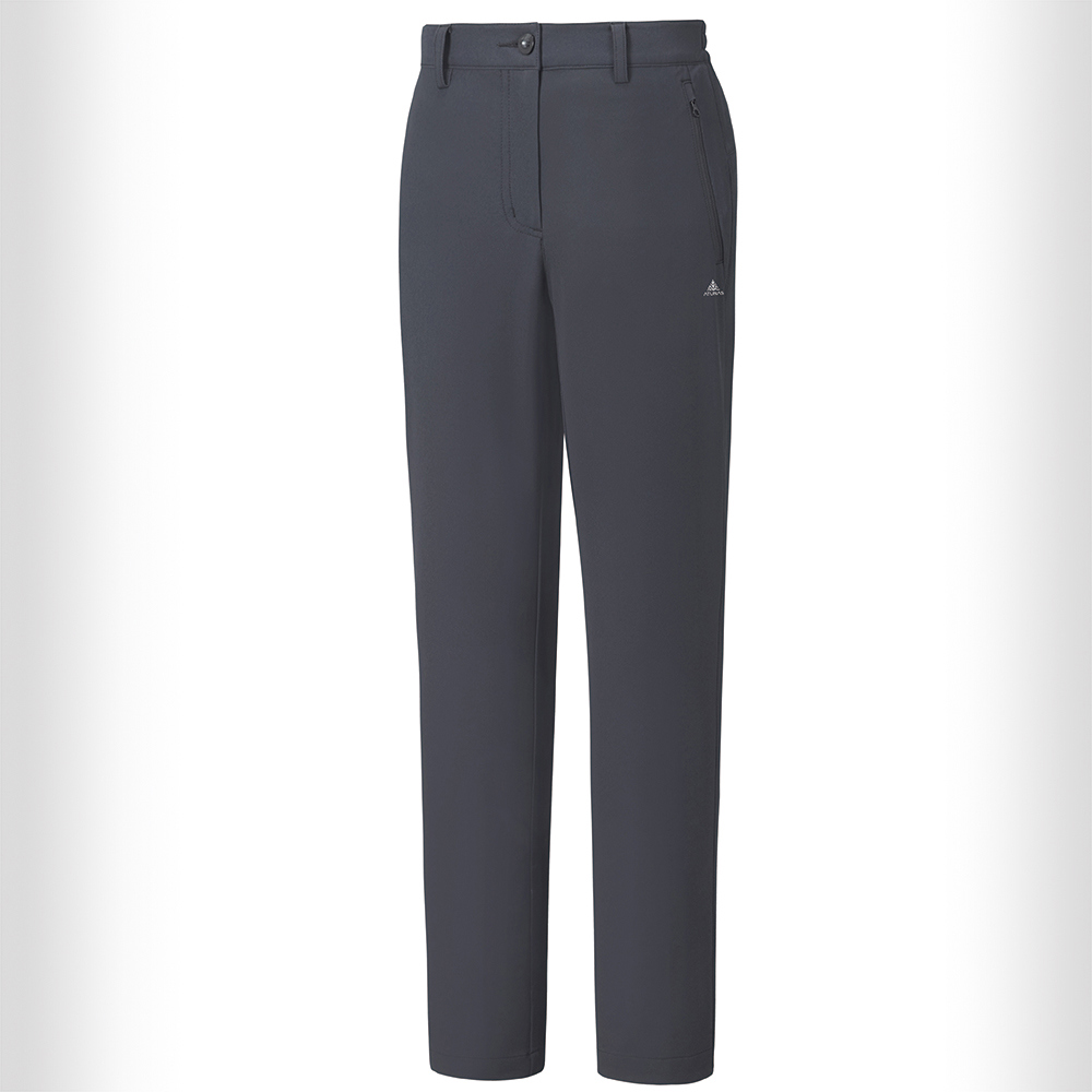 女款竹炭彈性長褲(A1PA2543W黑/機能長褲/彈性褲/竹炭紗/抗臭/樂遊戶外)