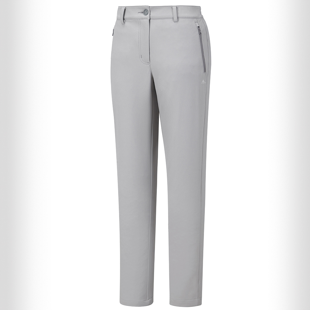 女款竹炭彈性長褲(A1PA2543W藕灰/機能長褲/彈性褲/竹炭紗/抗臭/樂遊戶外)