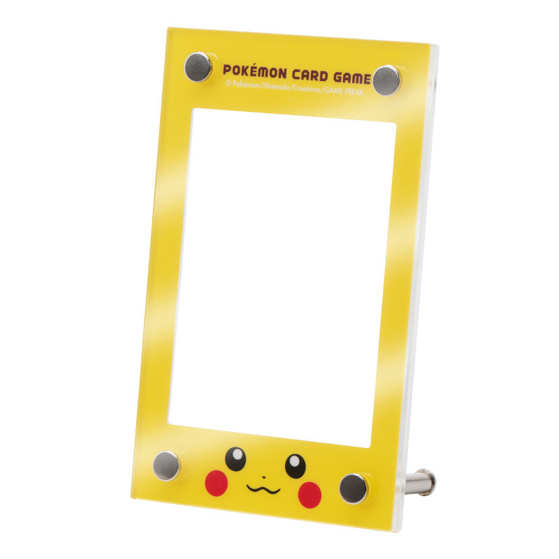 (限量)POKEMON寶可夢集換式卡牌 展示框-皮卡丘的臉
