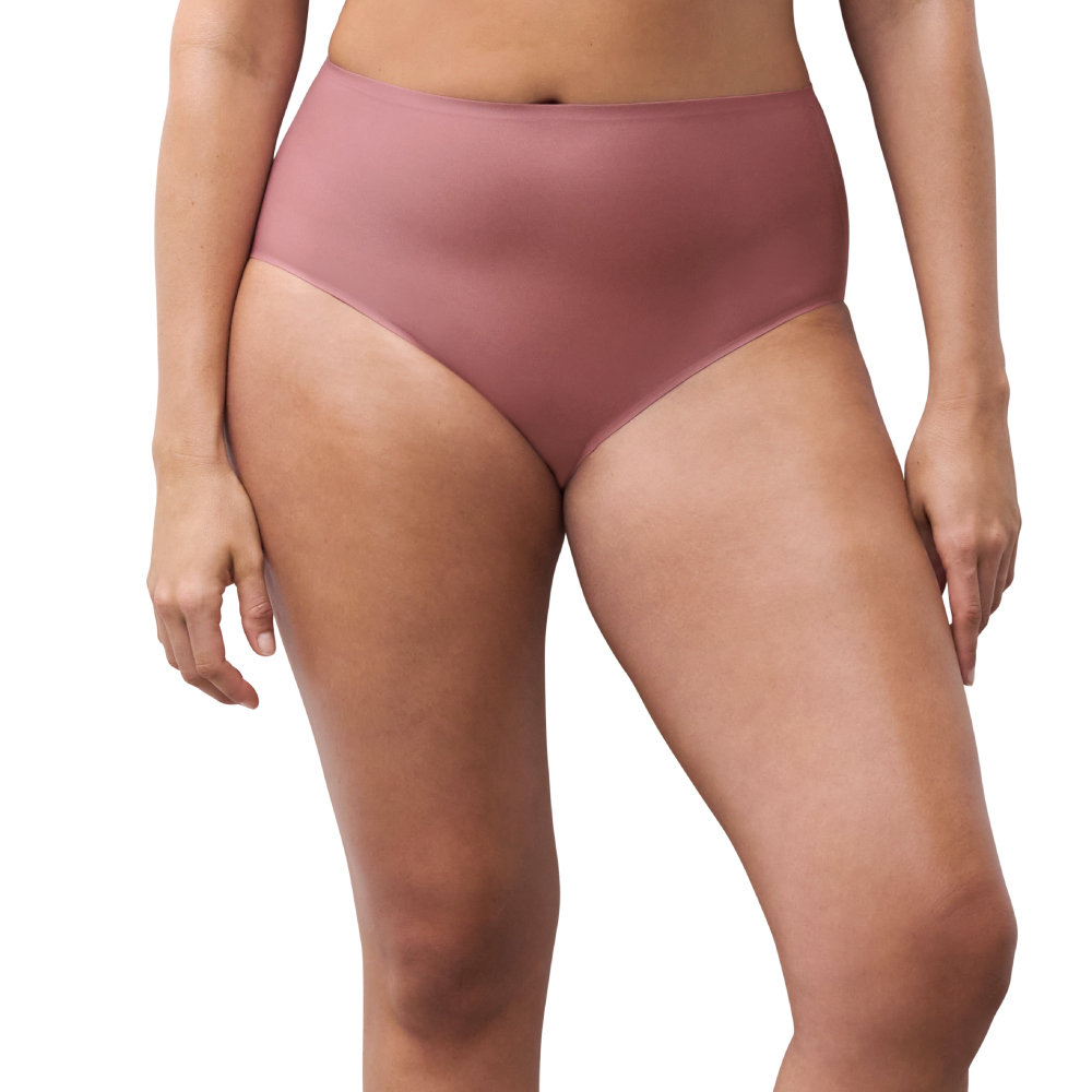 【Chantelle Lab】透氣涼感無痕高腰內褲>乾燥玫瑰(26470_0R4)【Soft Stretch】