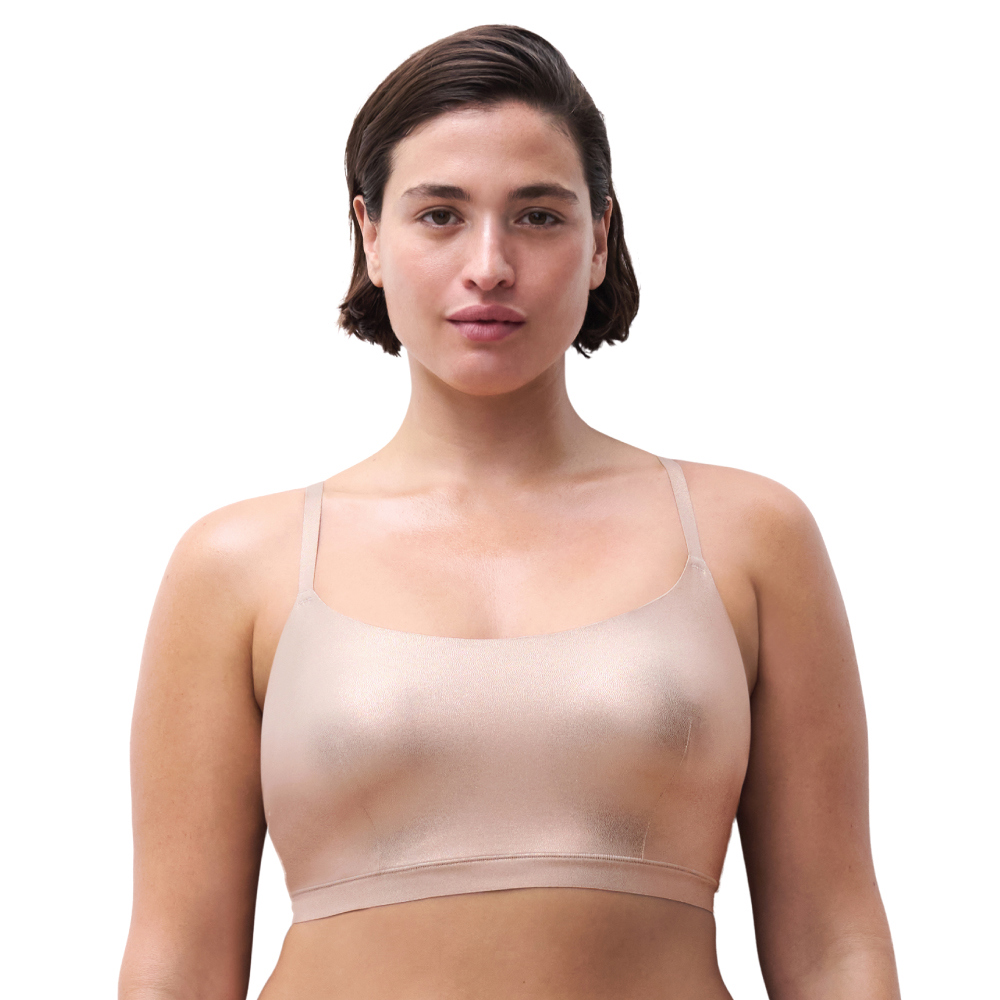 【Chantelle Lab】透氣涼感U領無痕內衣>XS-XXL>波光粼粼(11DQ2_D96)【Soft Stretch】