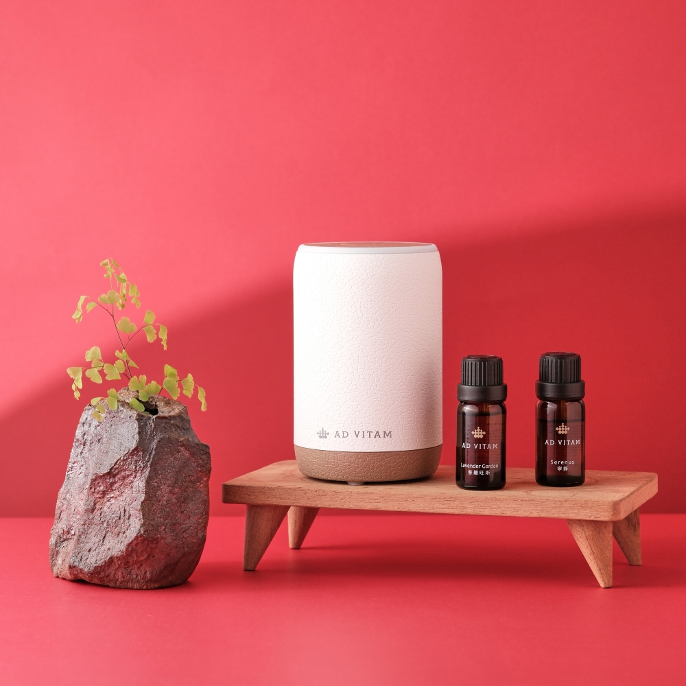 【紓壓伴眠】能量精油2入+純霧無線擴香儀｜新年開運學