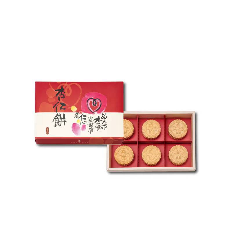 【奇華餅家】杏仁餅禮盒 12片(春節禮盒)