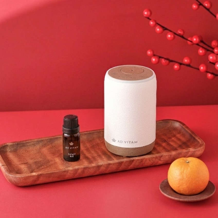 【晨光盈室】陽光能量精油1入+純霧無線擴香儀｜新年開運學