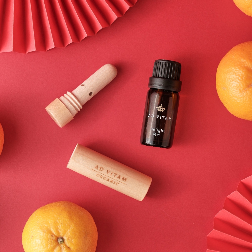 【吉光隨行】陽光能量精油1入+櫸木吸聞棒｜新年開運學