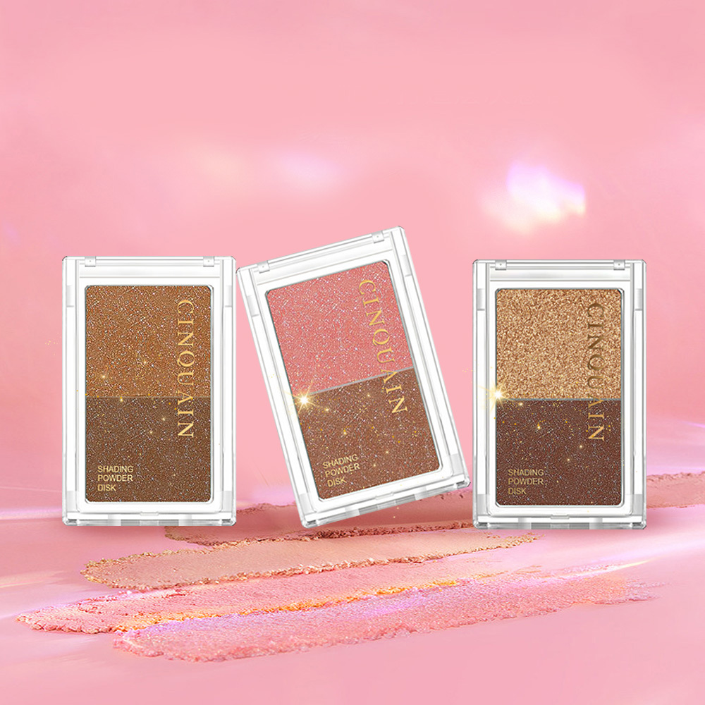 【彩妝加購】CQ思珂 3D絲絨雙色眼影(3款任選)