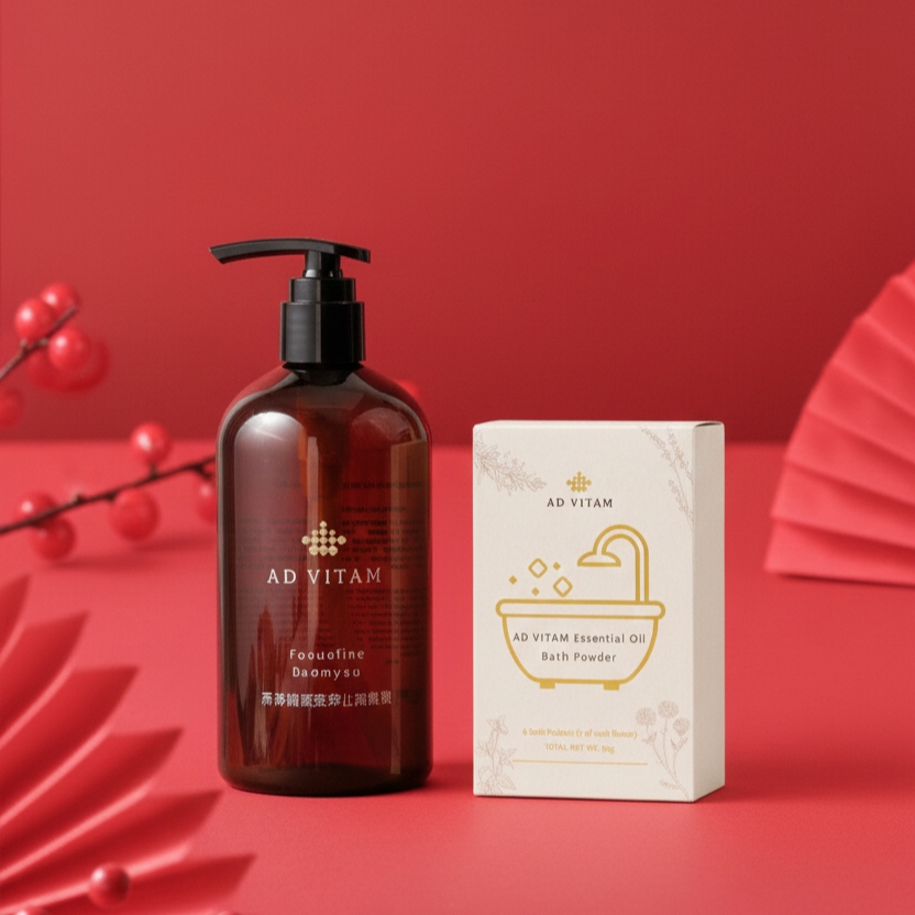 水嫩淨透潔膚泡澡組｜新年開運學