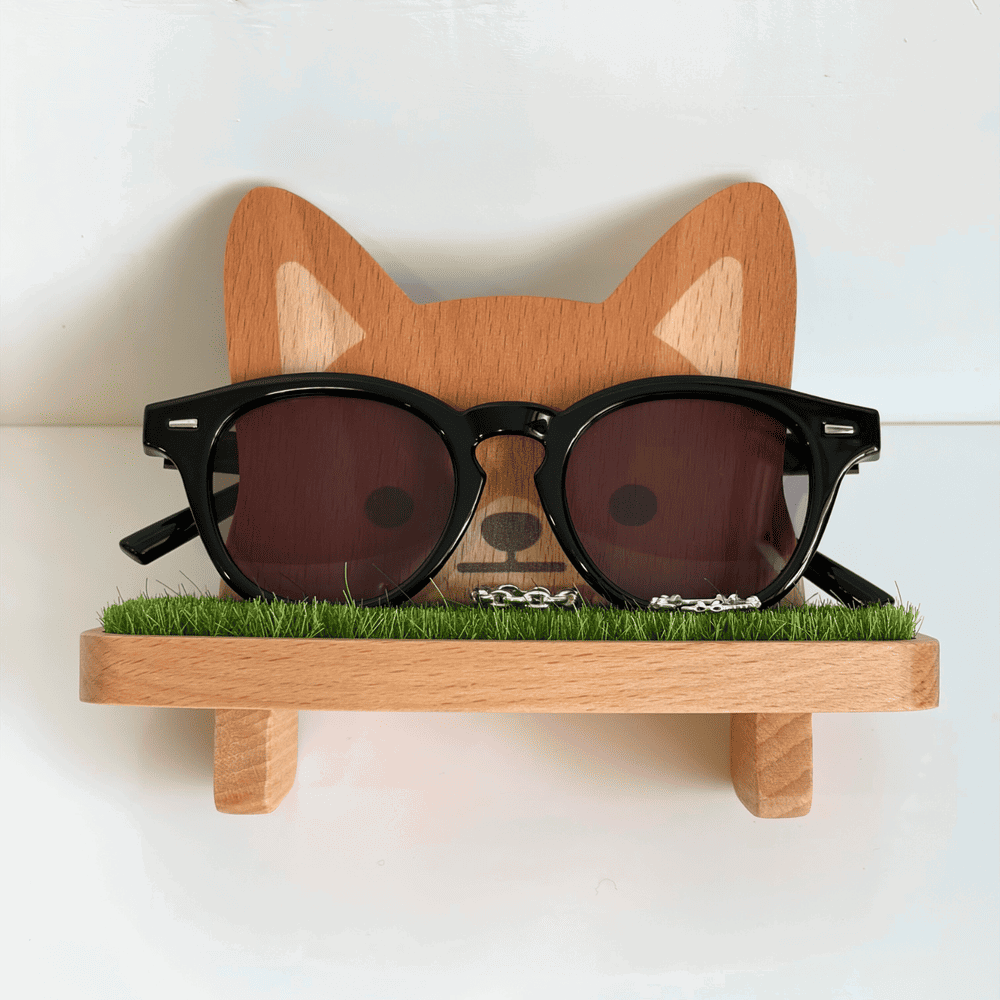 TOSMU童心木 狗狗眼鏡座/眼鏡架/眼鏡收納架/眼鏡置物架