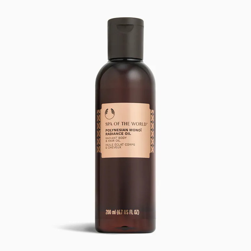 【THE BODY SHOP】玻里尼西亞SPA莫諾伊3效精華油-200ML