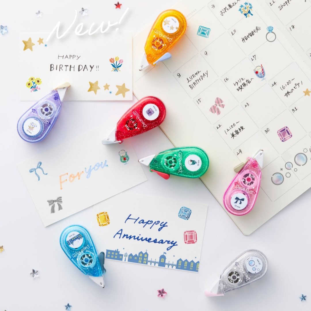 PLUS 閃亮亮花邊帶7入組