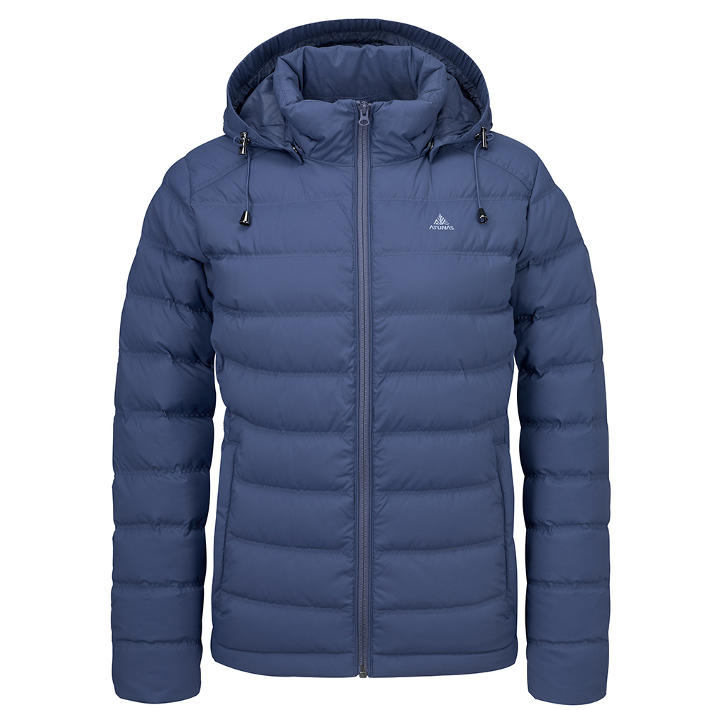 女款HEAT CORE蓄熱羽絨外套(A1GA2529W靛藍/保暖羽絨/保暖/抗潑水/樂遊戶外)