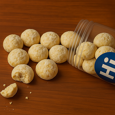 【Hi】｜手工餅乾系列｜雪球餅乾-香草核桃- 入口即化 手工餅乾