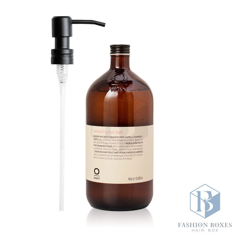 義大利 OWay 重建髮浴（附壓頭）950ml