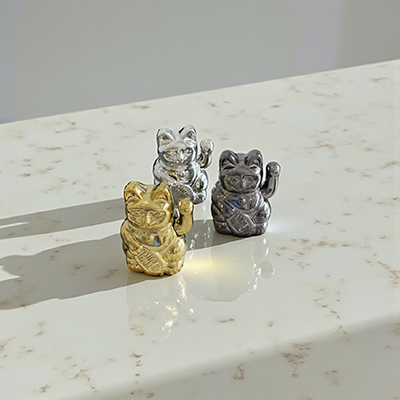 【La boite 樂盒】Lucky Cats Solar 幸運繽紛自動招手太陽能招財貓｜2026幸運新色系列-廠商直送