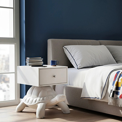 【Qeeboo】烏龜造型床頭桌 / 床邊櫃-廠商直送