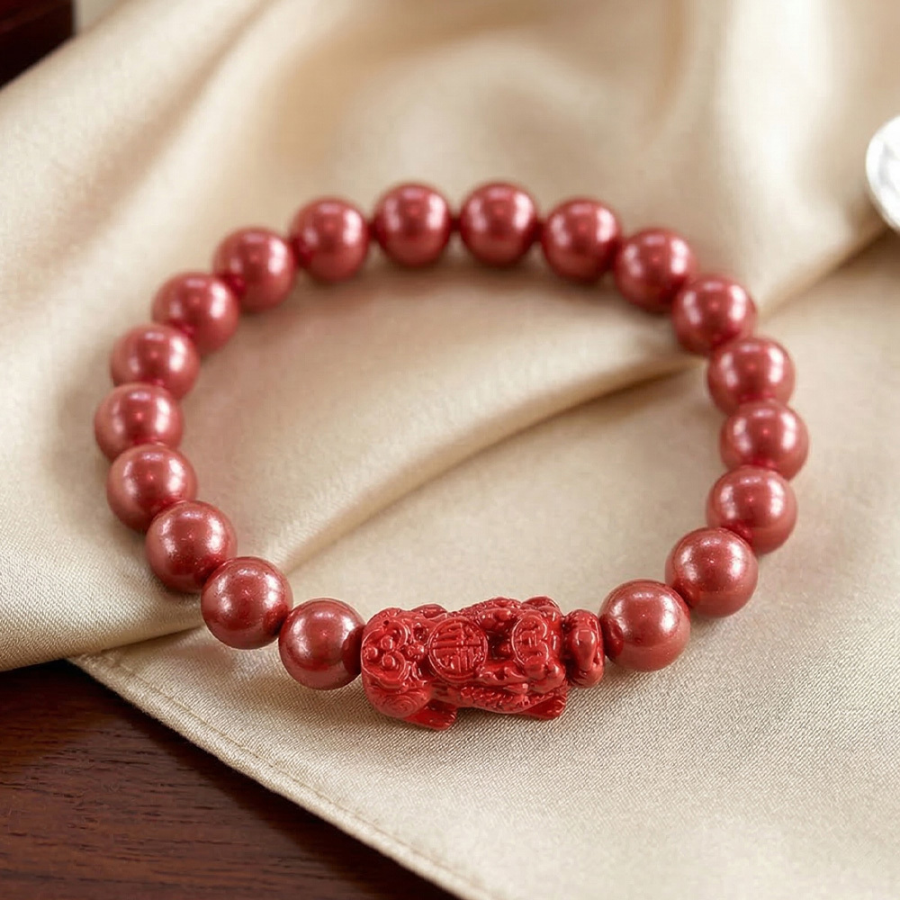 聚財貔貅帝王砂手鍊 8mm (招財/消災解厄/保平安/改運)