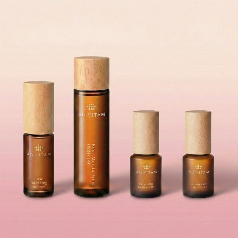 蘊綻女神全方位平衡組｜AD VITAM 大馬士革玫瑰全系列