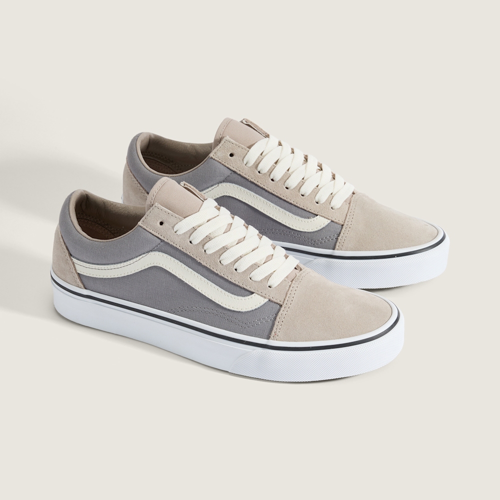 Old Skool 灰色/卡其色滑板鞋
