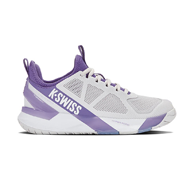 【K-SWISS】進階網球鞋 K-Frame Speed 運動 女鞋 白/紫色(99484-079-M)