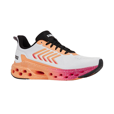 【K-SWISS】經典運動鞋 MELROSE TUBES LITE 女鞋 白桃橘漸層黑色 (94494-171-M)