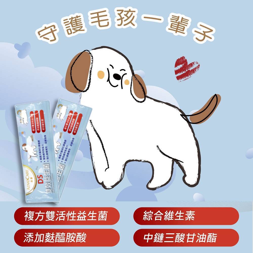 【首護】DS腸道保健寵物益生菌 體驗組(6g*2入)