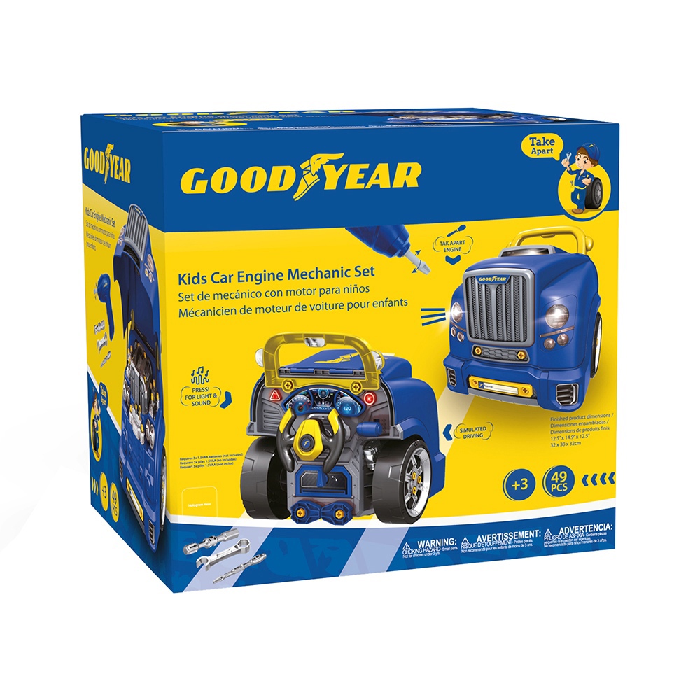GOODYEAR 賽車模擬&引擎維修遊戲組(固特異聯名)