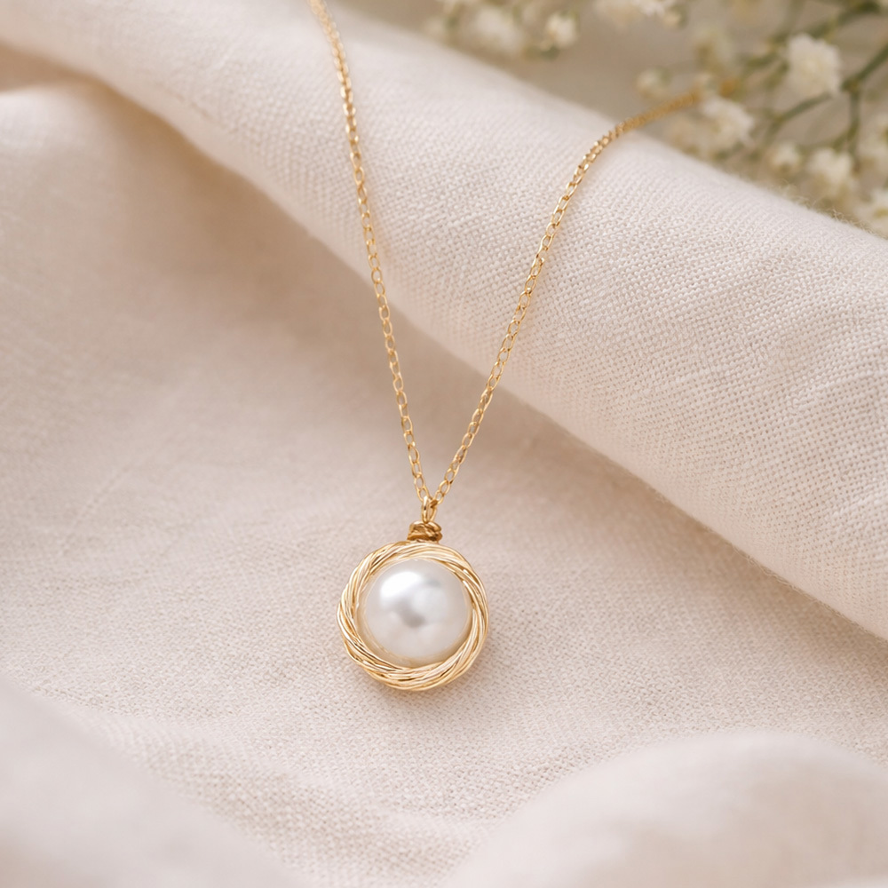 ENDRO ACC 經典珍珠項鍊(含飾品盒)