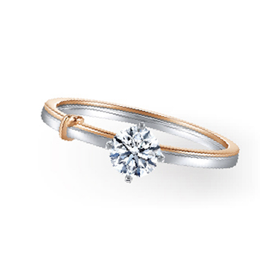 【點睛品】PROMESSA 同心40分鑽戒(女王節DM商品)