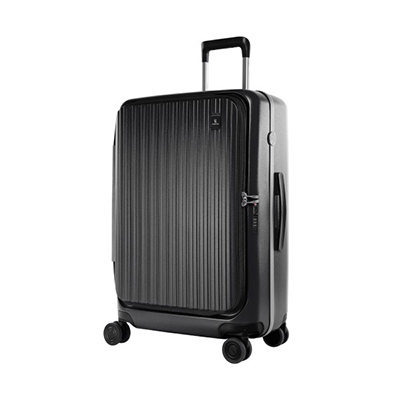 【Traveler Station】CROWN 29吋 BOXY 前開框架拉桿箱 黑色 (女王節DM商品)