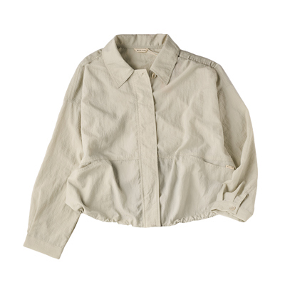 【Moss Club】涼感外套 F (淺灰) (女王節DM商品)