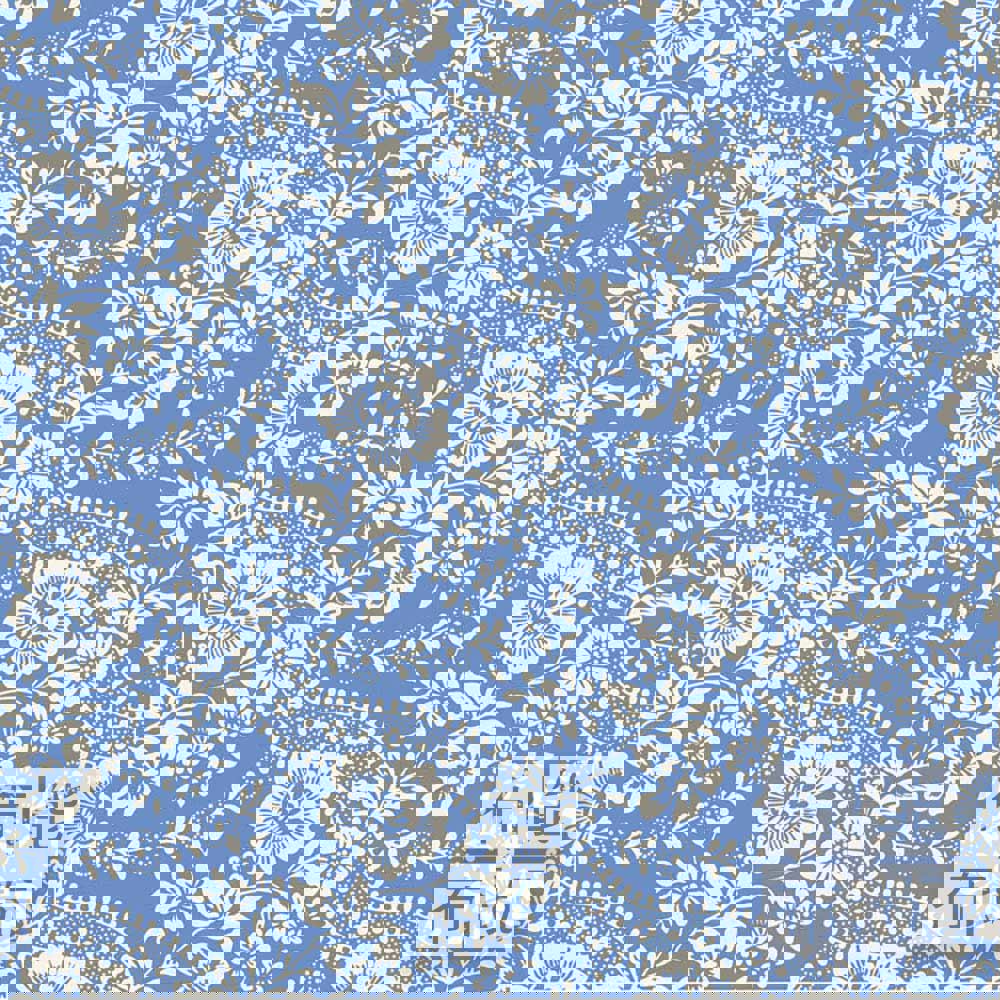 【2026年特別版新品預購】Tilda Something Blue 藍釉棉布: 藍色賽拉斯特 110165