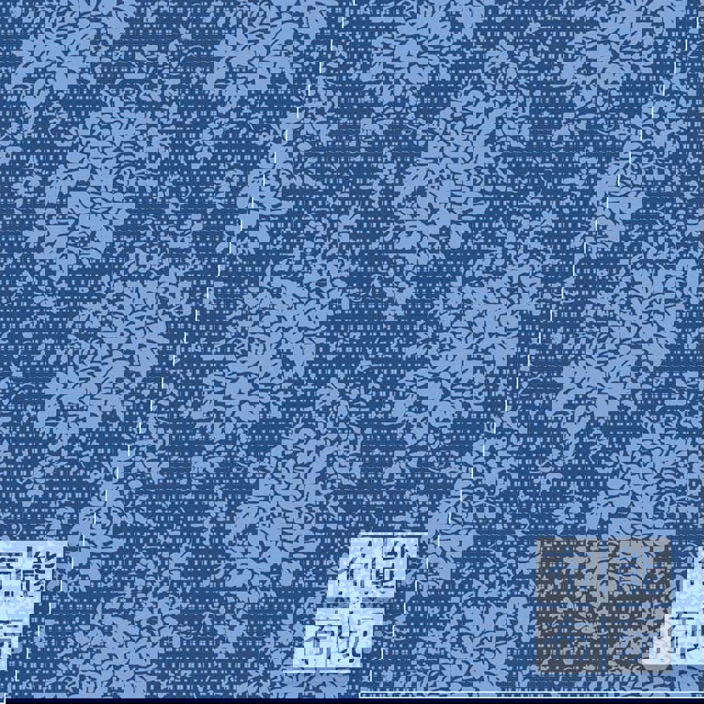 【2026年特別版新品預購】Tilda Something Blue 藍釉棉布: 丹寧藍色野餐 100676