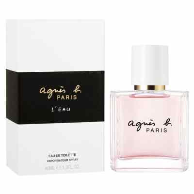 【夏利夫香水】Agnès b. L'eau EDT 晨光花蕾上市組合 40ml+7.5ml(女王節DM商品)