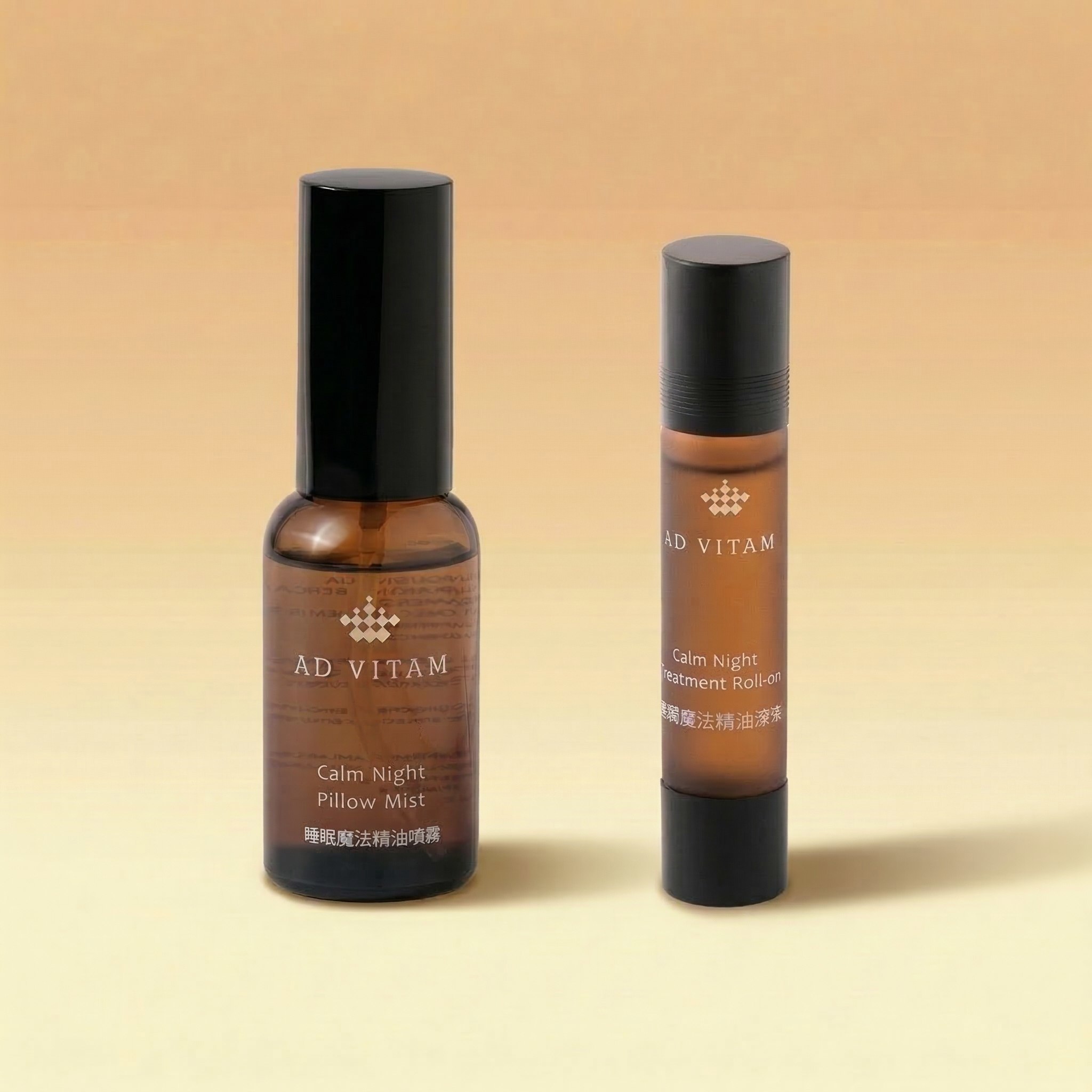 靜謐啟程｜睡眠魔法精油噴霧+精油滾珠｜春日夢遊 — AD VITAM 睡眠魔法系列