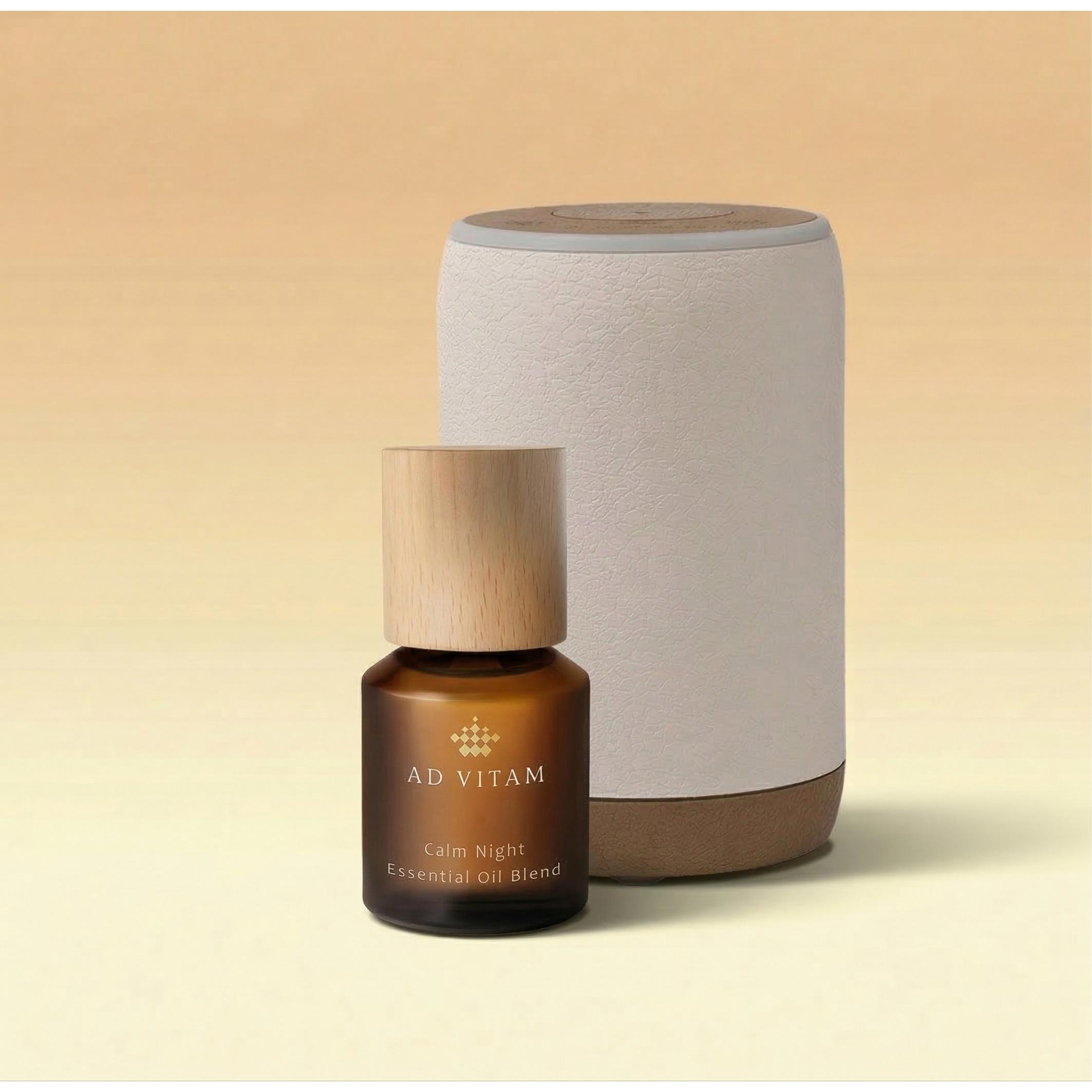 靈魂沉澱｜睡眠魔法師複方純精油+純霧無線擴香儀｜春日夢遊 — AD VITAM 睡眠魔法系列