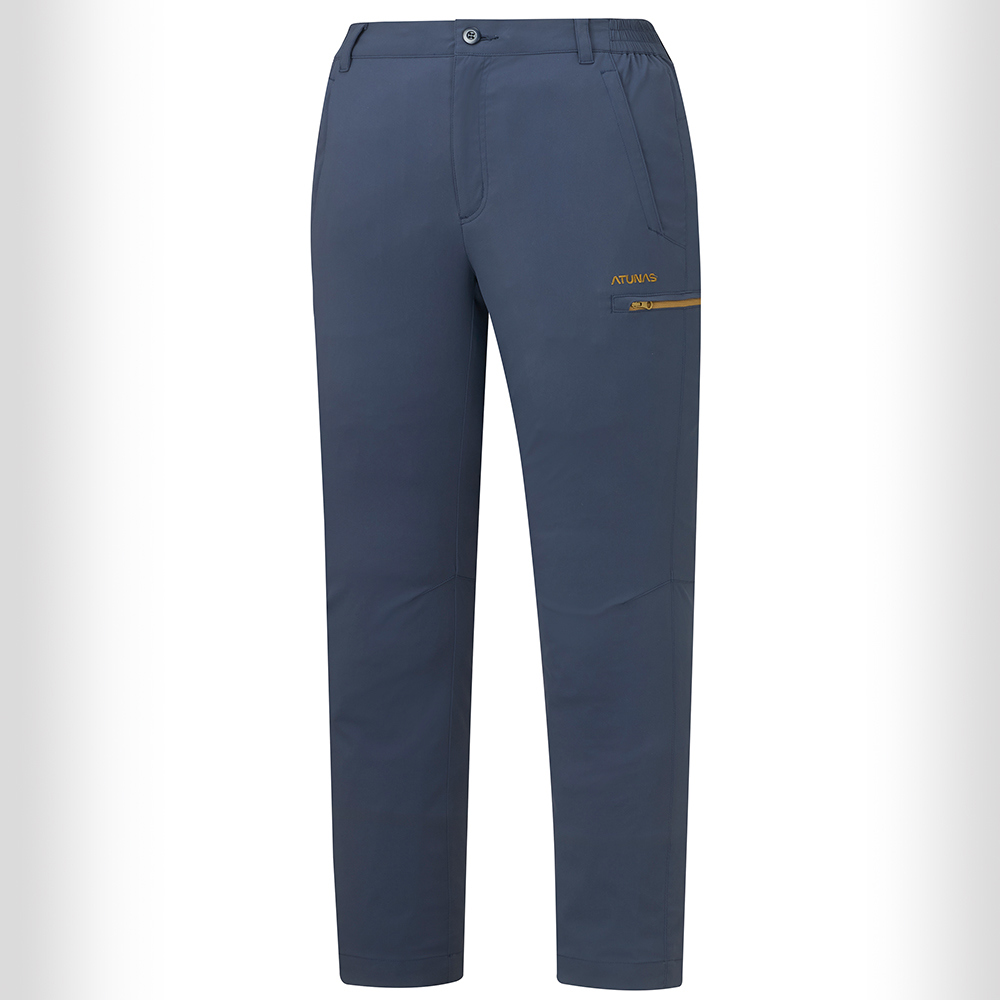 男款彈性長褲(A1PAGZ02M深藍/機能長褲/彈性褲/MIT台灣製)