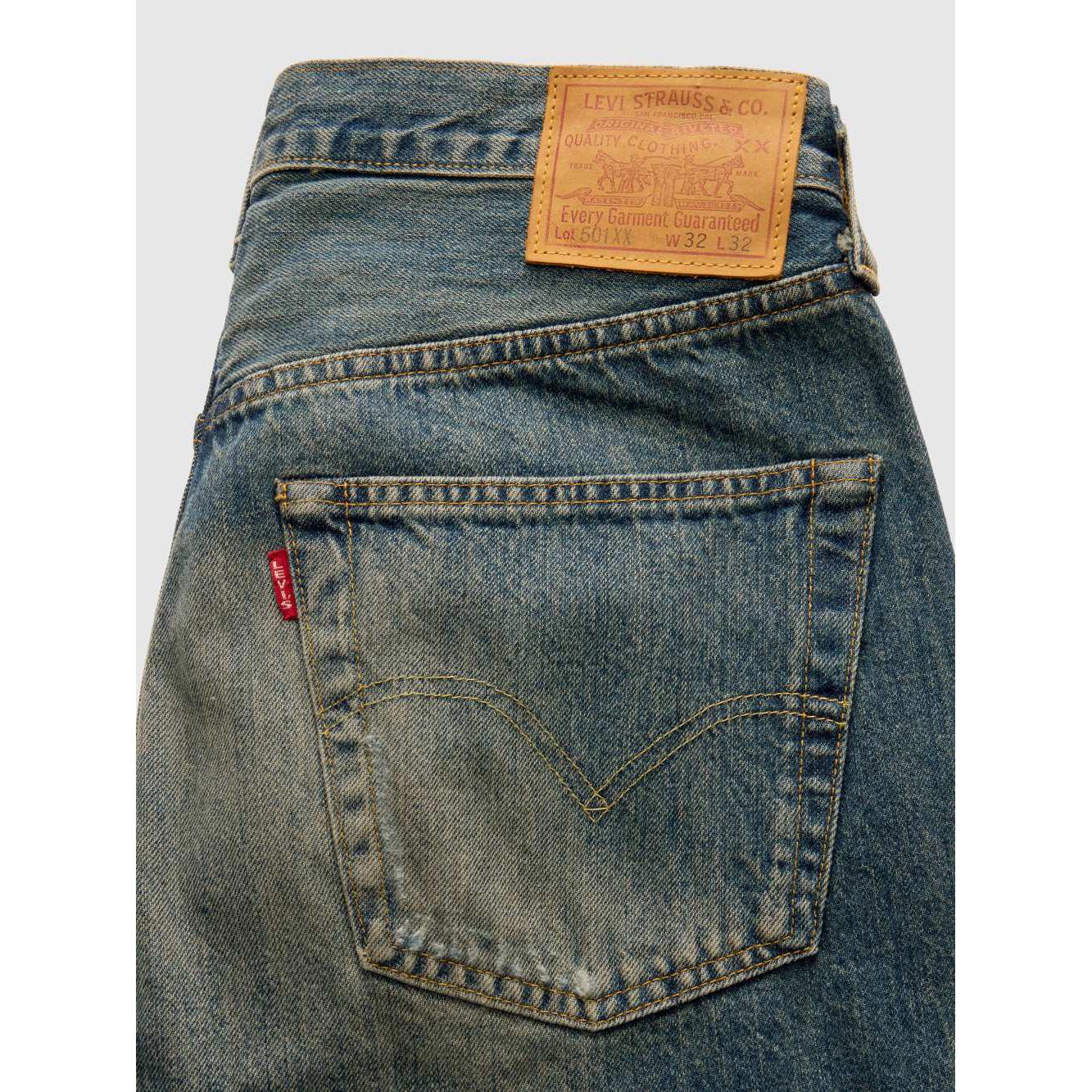 高麗系瓦　破片 牛仔褲破壞加工- LEVI'S®官方旗艦店