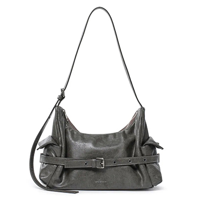 【SAMO ONDOH】結帳再折↘Belt Mondo Bag M - veg gray