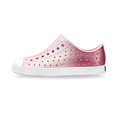 【Native Shoes】中大童－JEFFERSON KIDS 炫光粉  型號：F0000251-5084