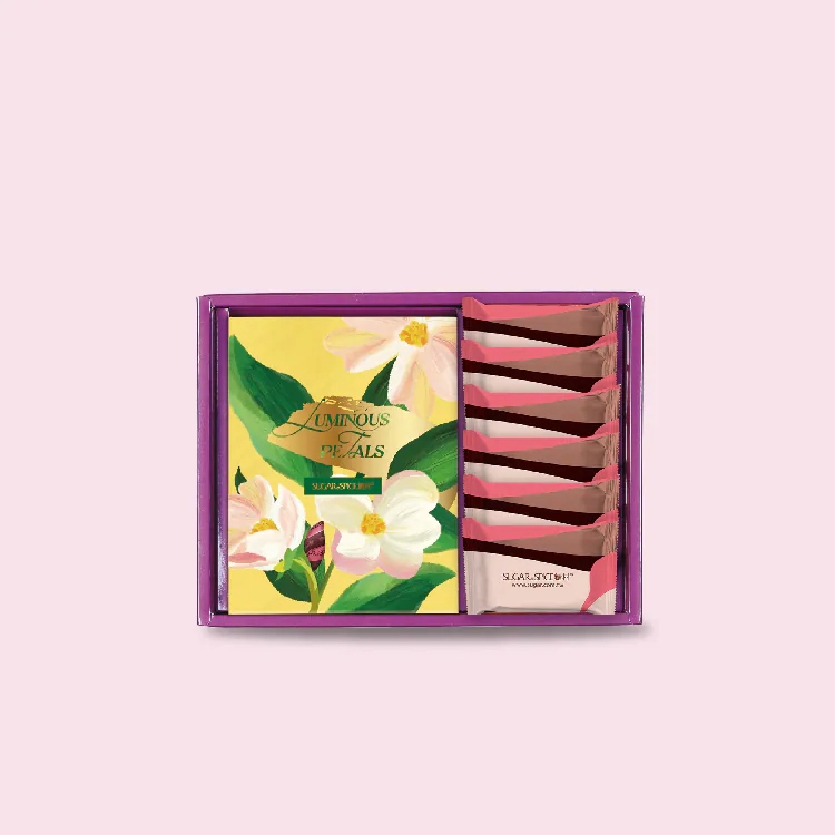 【糖村】紫綻花賞 G681 (法式牛軋糖210g＋牛軋餅-蔥鹽風味6入)