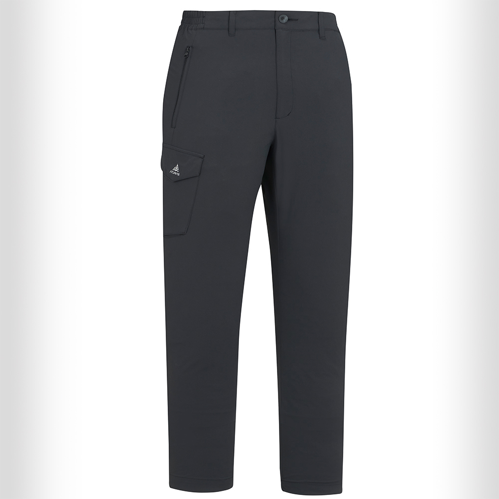 男款驅蚊防曬蚊瘋不動彈性長褲(A1PA2601M黑/機能長褲/防蚊褲/彈性長褲)