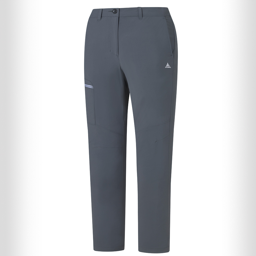 女款驅蚊防曬蚊瘋不動彈性長褲(A1PA2609W碳黑/機能長褲/防蚊褲/彈性長褲)