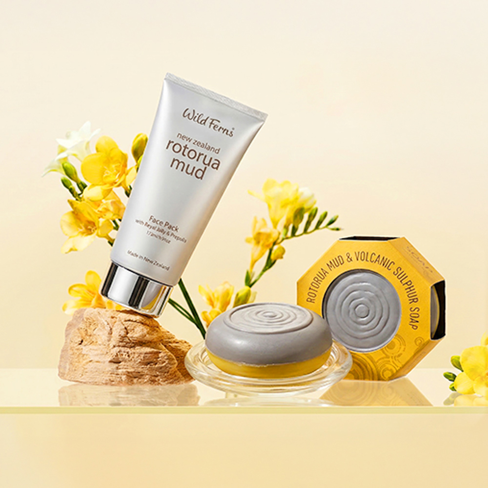 【毛孔淨化組】帕爾氏-羅托魯瓦火山泥硫磺深層潔膚皂 115gx3+帕爾氏-羅托魯瓦火山泥淨化活膚面膜 175mlx1