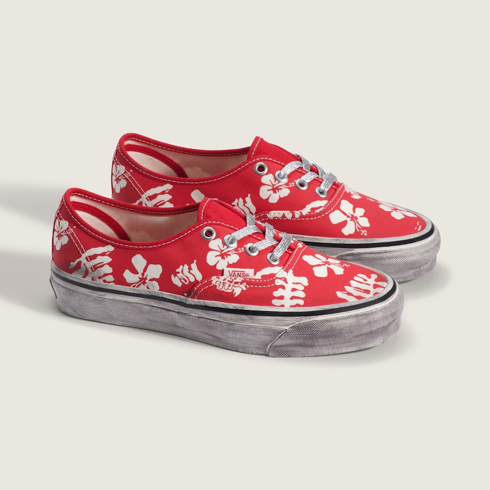 Premium LX Authentic 44 紅色滑板鞋