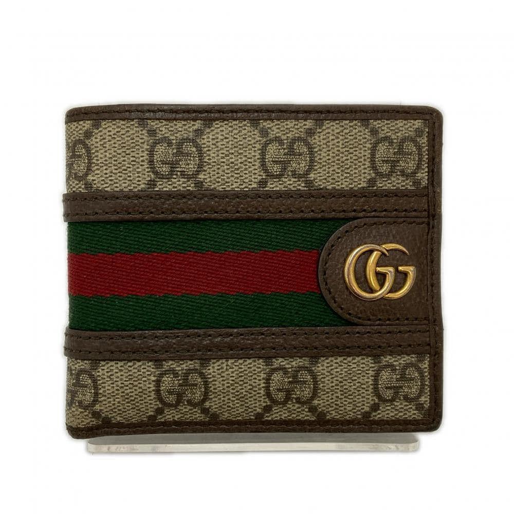 【基隆店】GUCCI/對折錢包//597609