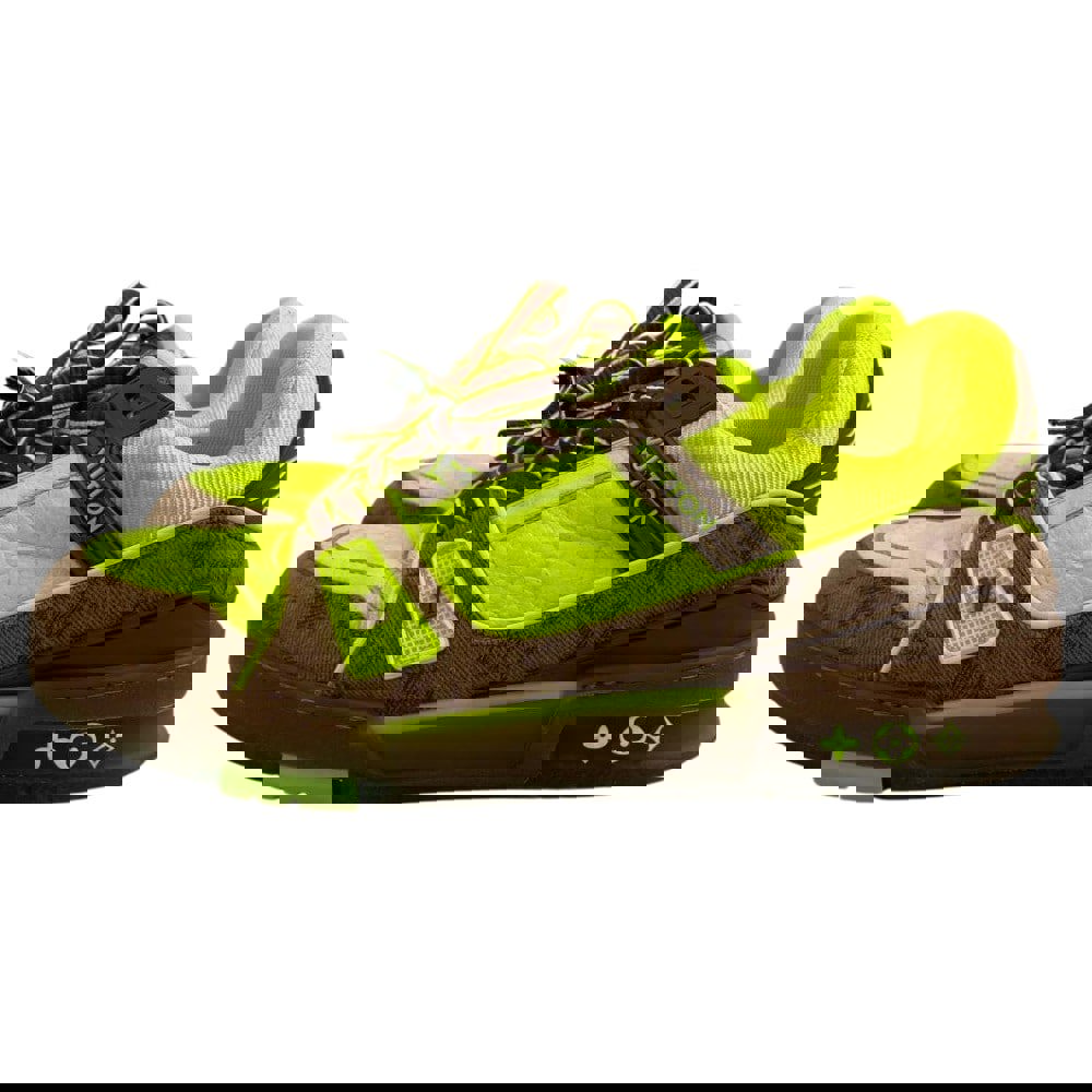 【環球桃園A8店】LOUIS VUITTON/低筒運動休閒鞋/UK61/2/