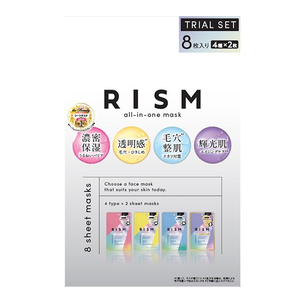 日本RISM面膜組8入