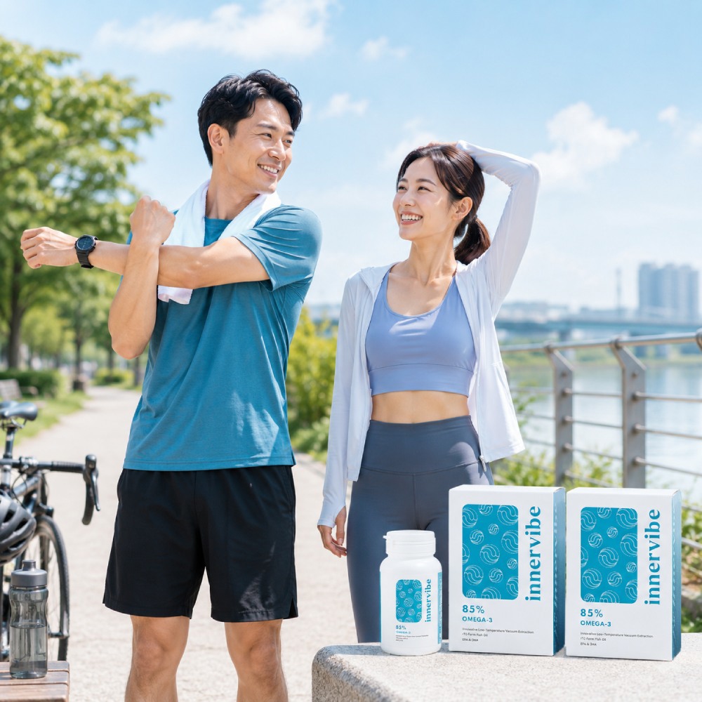 【補給儲備組】innervibe裡好 挪威Omega-3真空萃取rTG型頂級高濃度魚油軟膠囊60粒x3盒